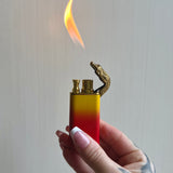 Breathing Fire Torch Lighter - Blades For Babes Yellow/Red Smoking Accessory