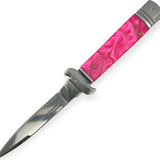 Hot Pink Pearl Folding Knife