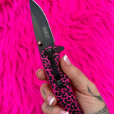 Maylene Leopard Pocket Knife