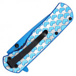 Baby Blues Spring Assisted Knife - Blades For Babes - Spring Assisted - 4