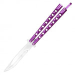 Purple Polish Butterfly Knife - Blades For Babes - Butterfly Blade - 1